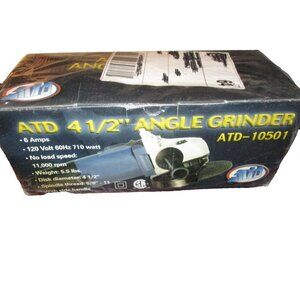 Advanced Tool Design Model ATD-10501 120 Volt 4-1/2" Angle Grinder